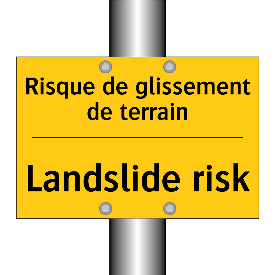 Risque de glissement de terrain /.../ - Landslide risk