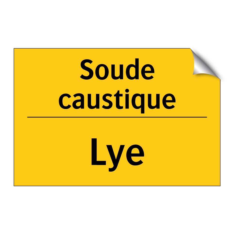 Soude caustique - Lye
