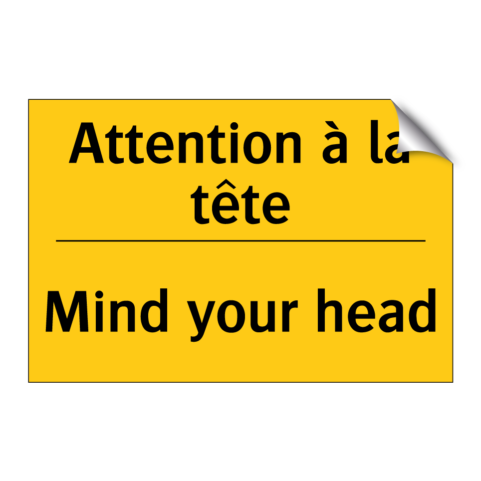 Attention à la tête - Mind your head