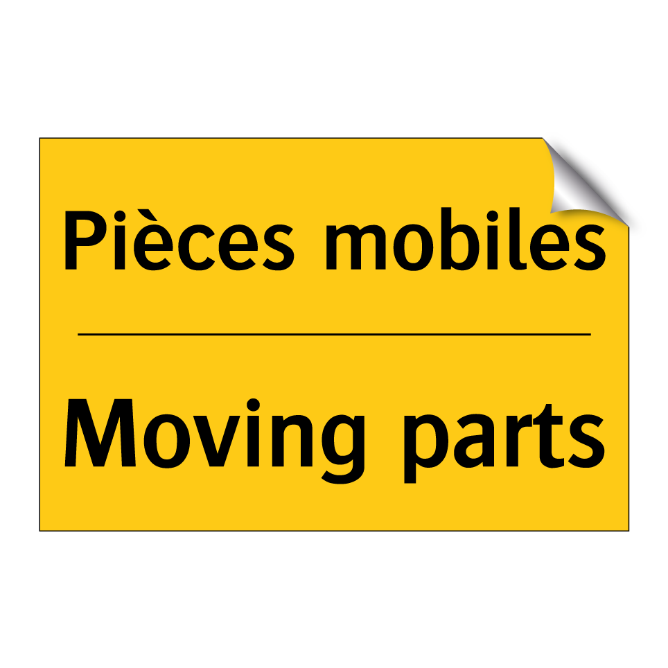Pièces mobiles - Moving parts