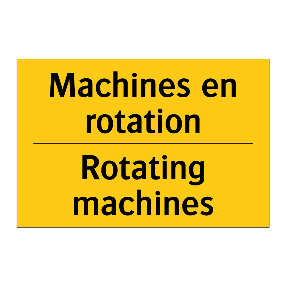 Machines en rotation - Rotating machines
