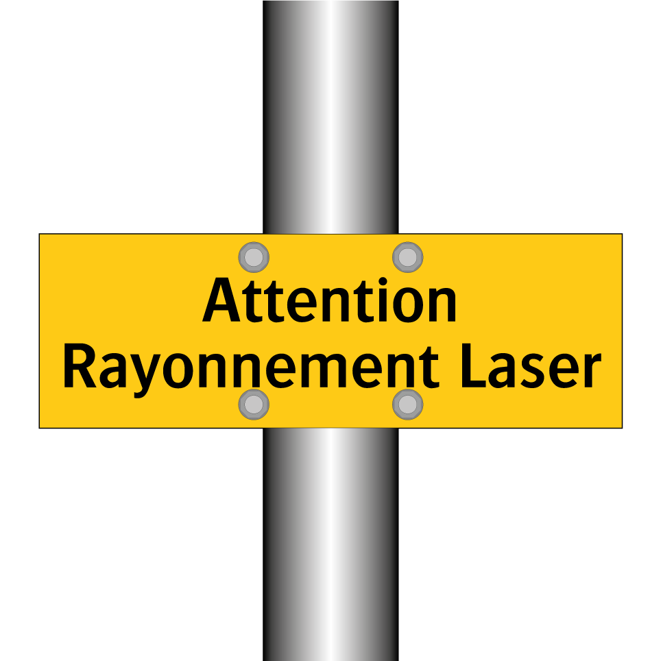 Attention Rayonnement Laser