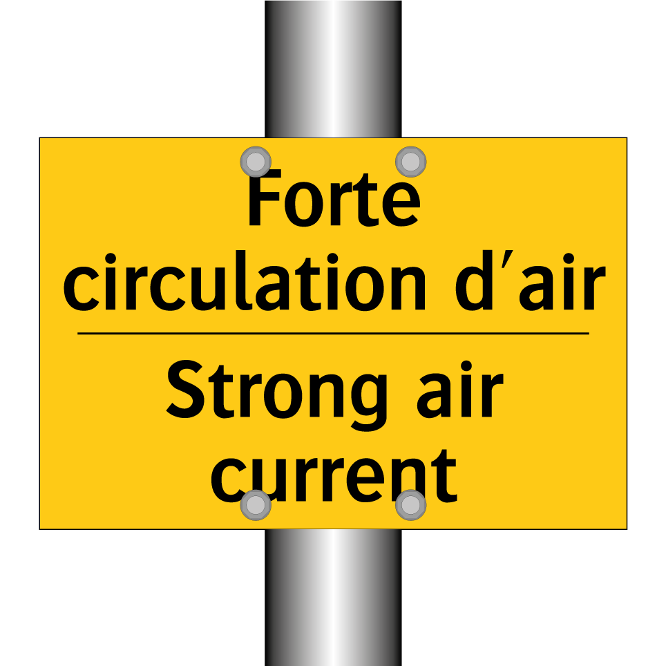 Forte circulation d'air - Strong air current