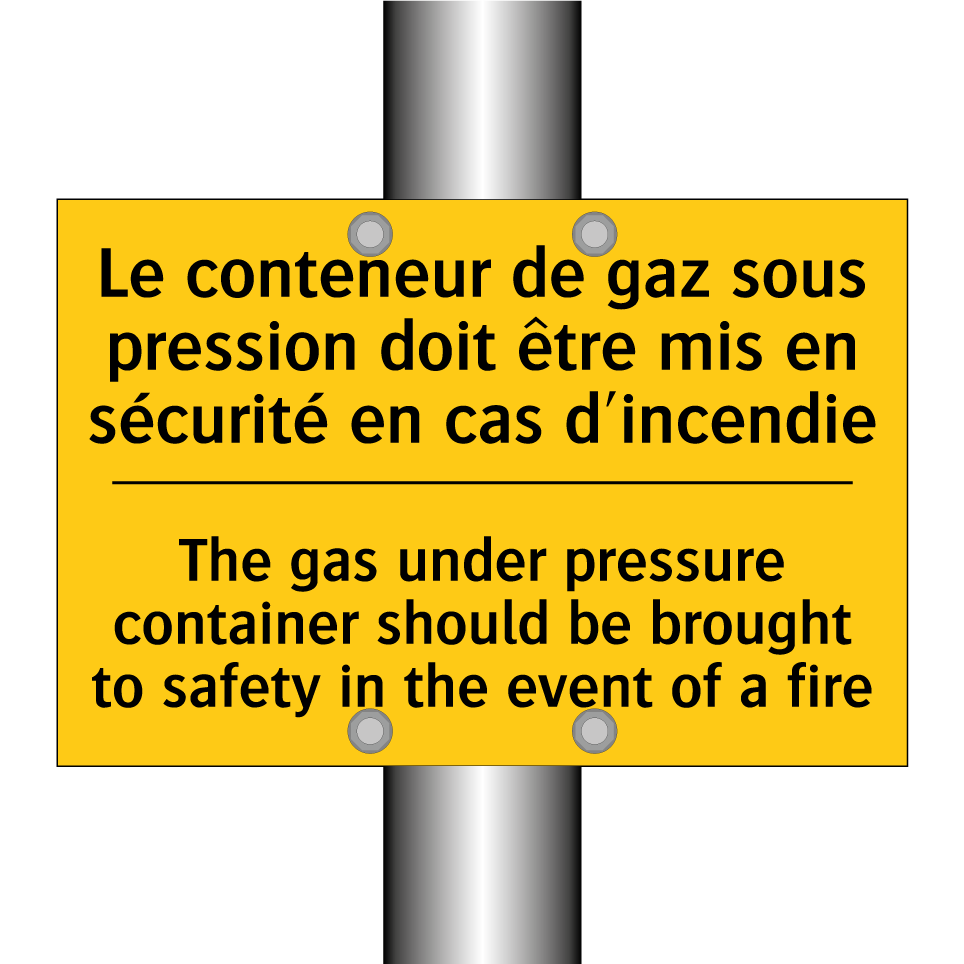Le conteneur de gaz sous pression  /.../ - The gas under pressure container  /.../
