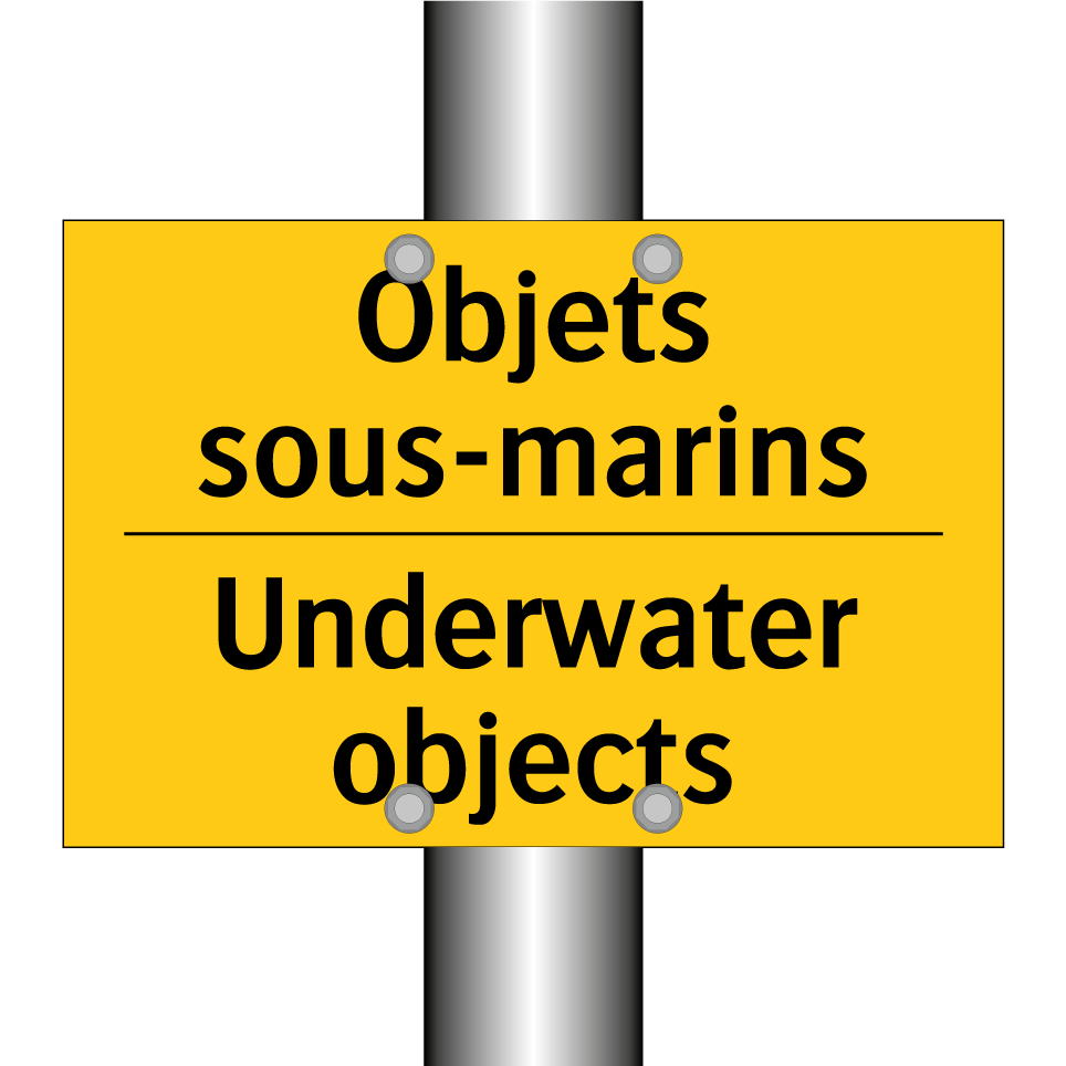 Objets sous-marins - Underwater objects