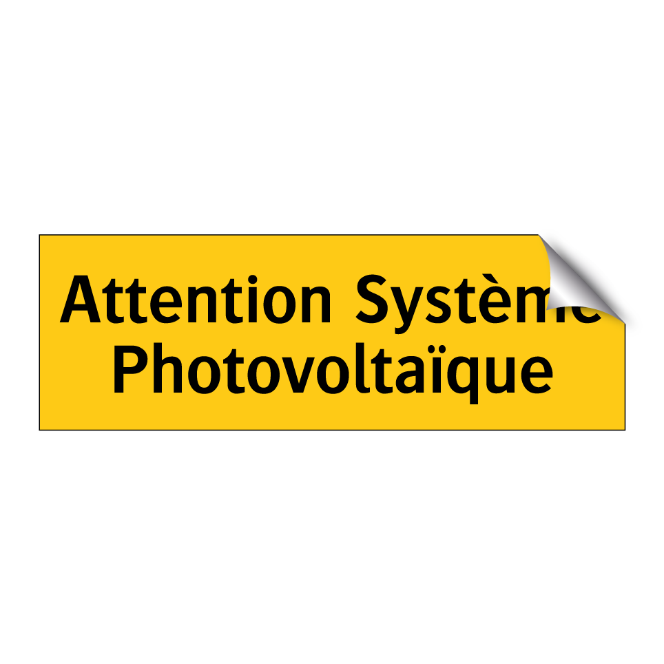 Attention Système Photovoltaïque