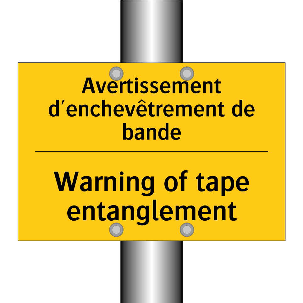 Avertissement d'enchevêtrement  /.../ - Warning of tape entanglement