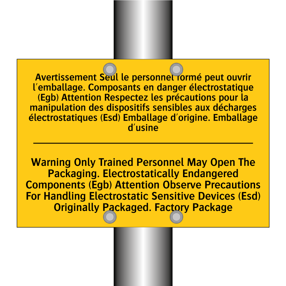 Avertissement Seul le personnel  /.../ - Warning Only Trained Personnel  /.../