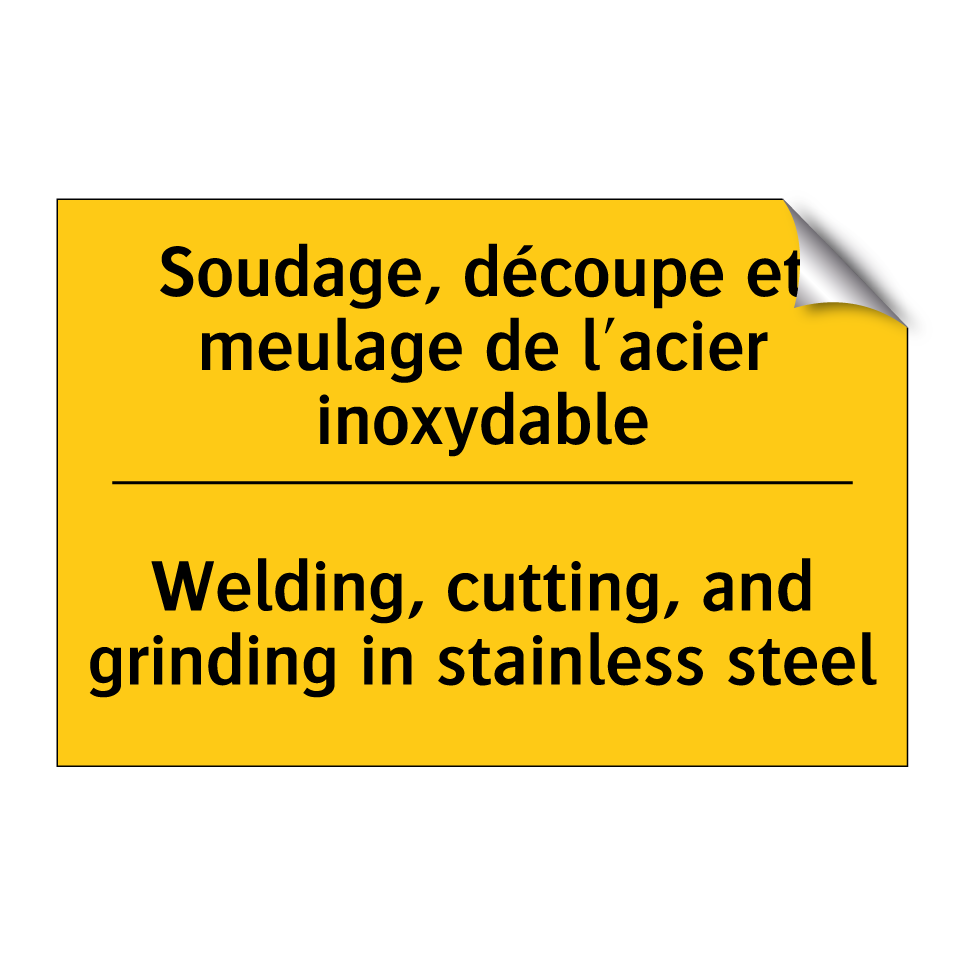 Soudage, découpe et meulage de  /.../ - Welding, cutting, and grinding  /.../