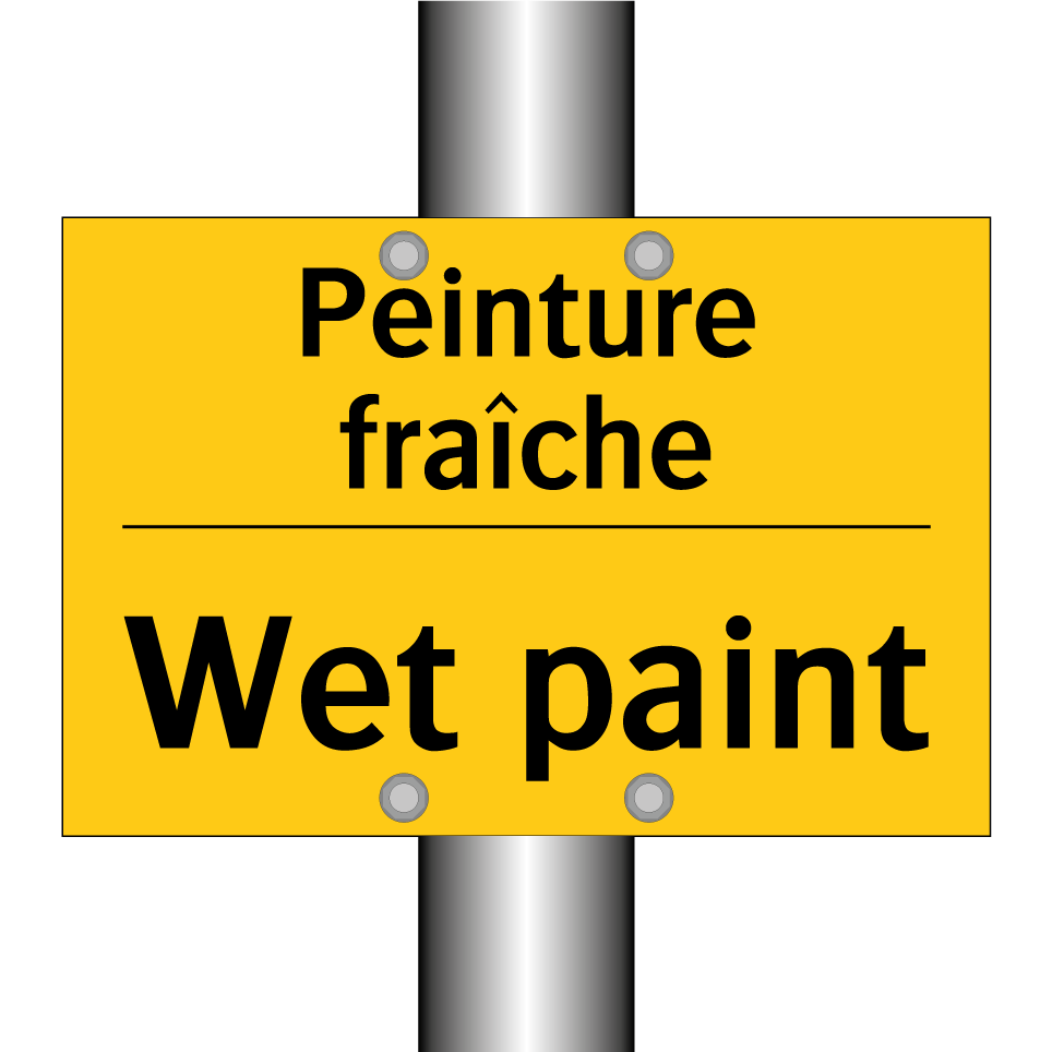 Peinture fraîche - Wet paint