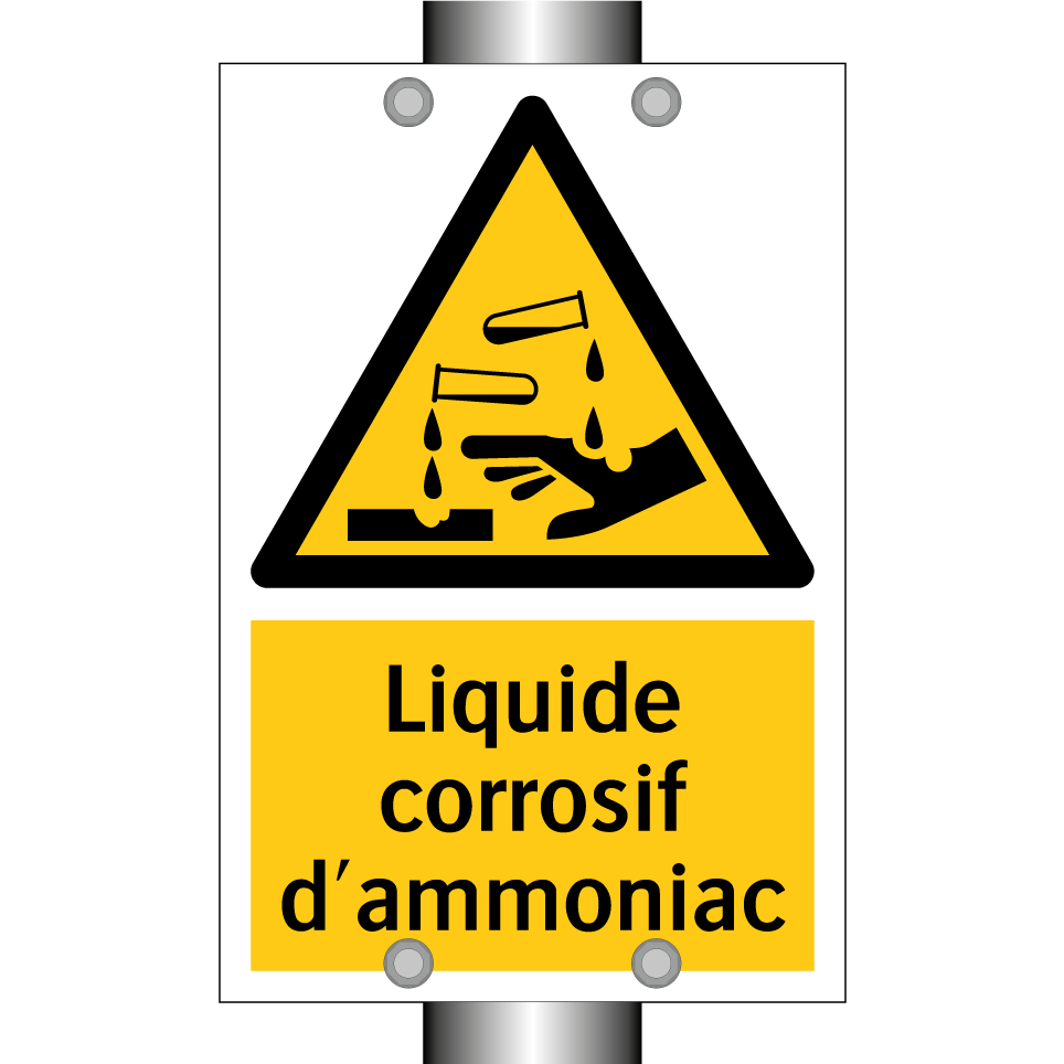 Liquide corrosif d'ammoniac