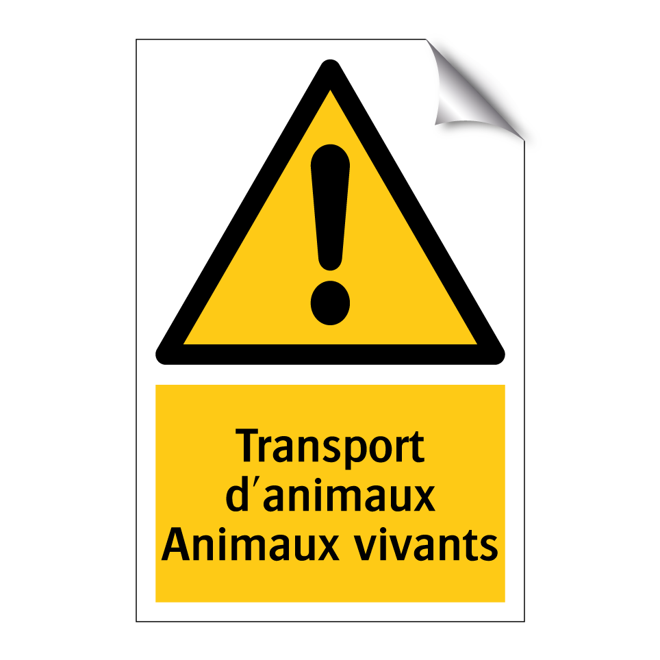 Transport d'animaux Animaux vivants
