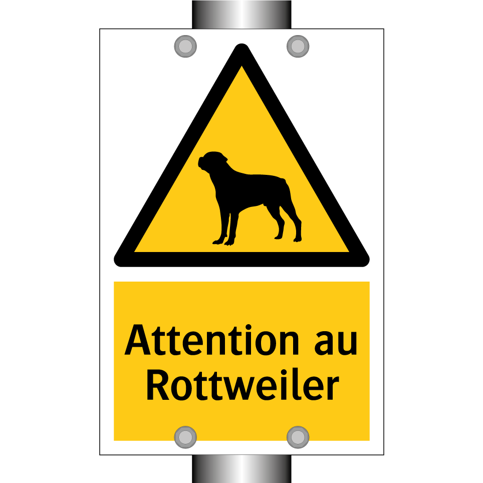 Attention au Rottweiler