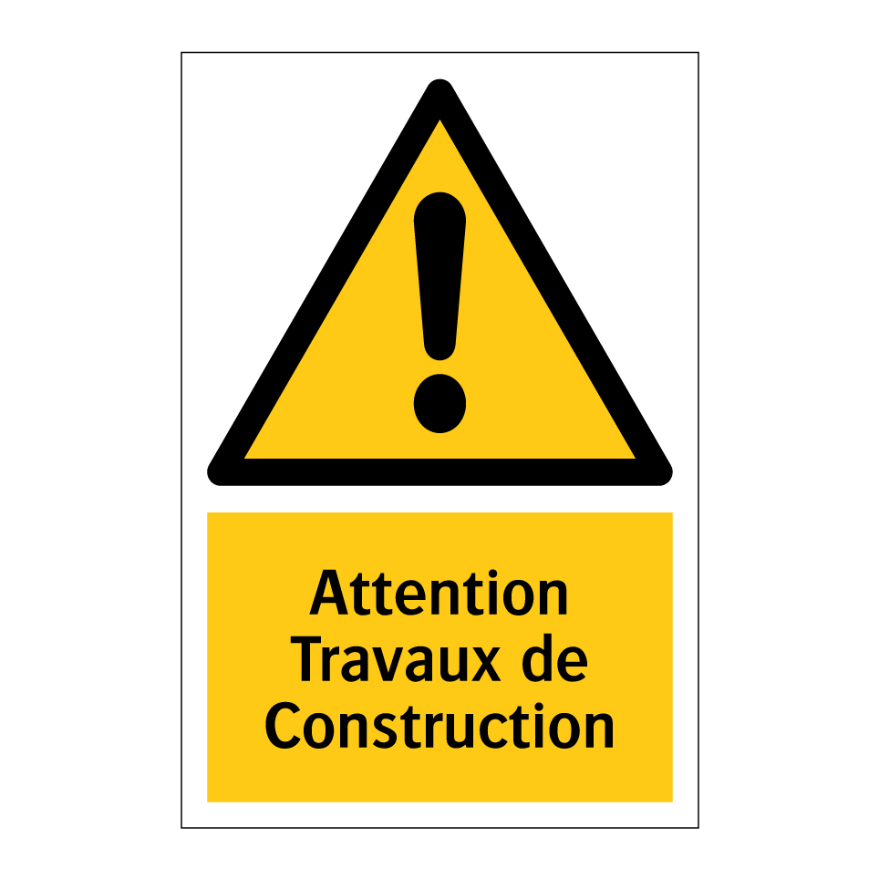 Attention Travaux de Construction