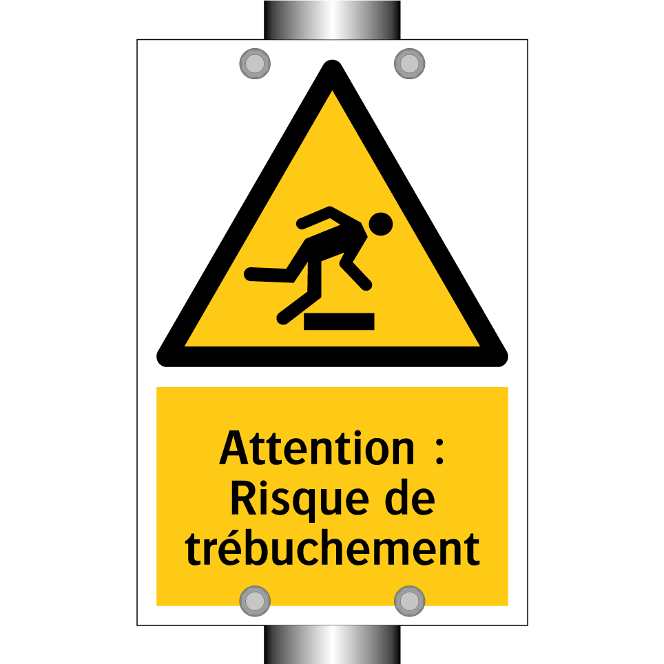 Attention : Risque de trébuchement