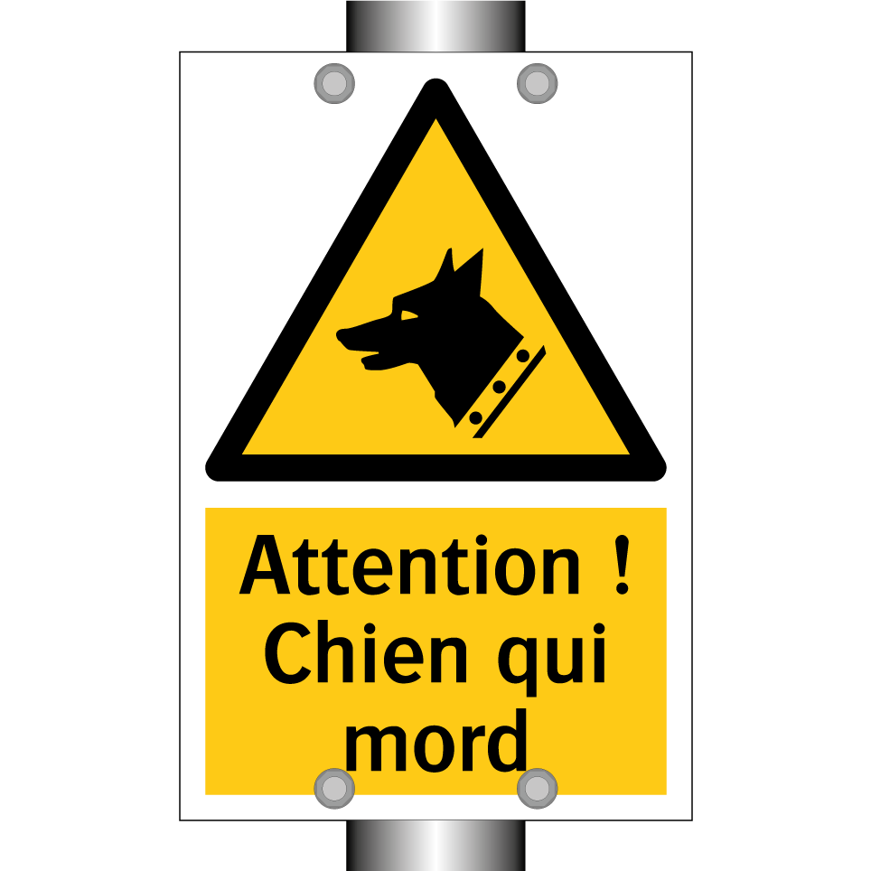 Attention ! Chien qui mord