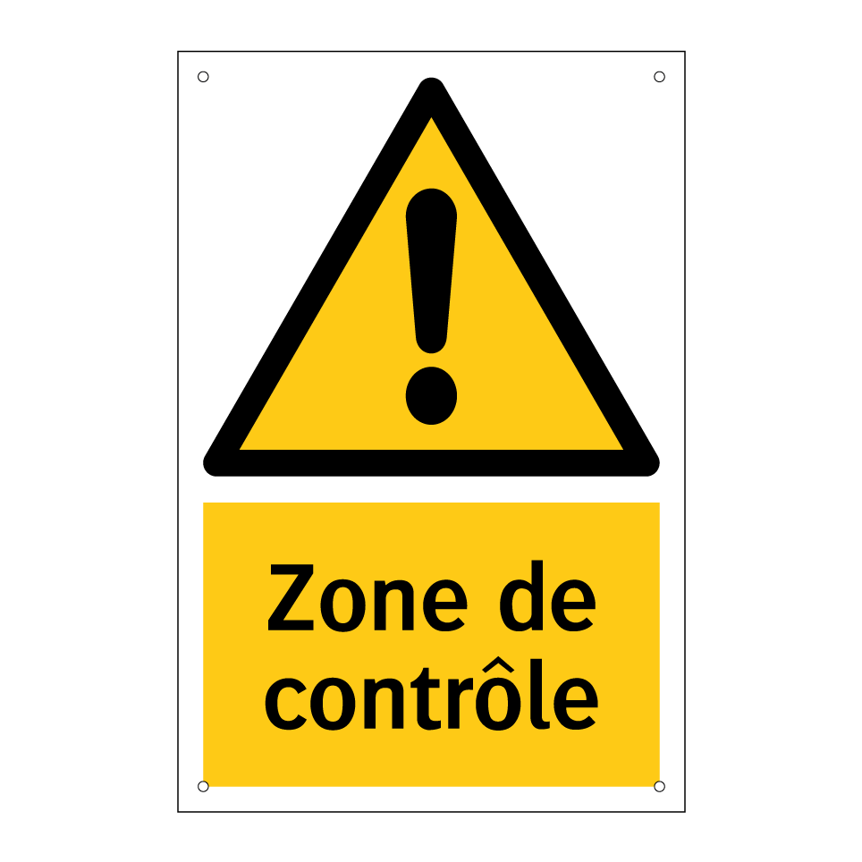 Zone de contrôle