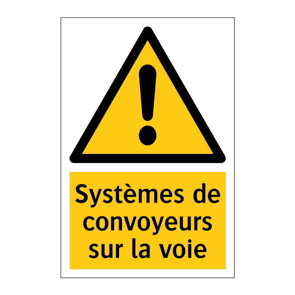 Systèmes de convoyeurs sur la voie