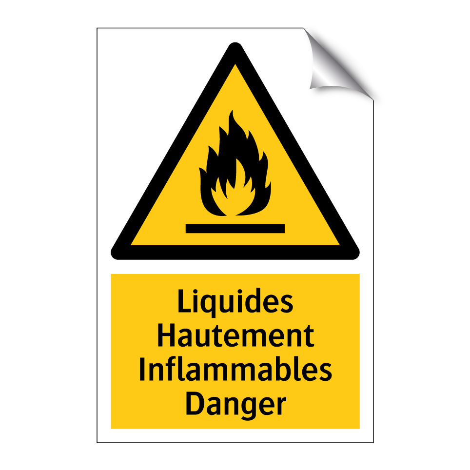 Liquides Hautement Inflammables Danger