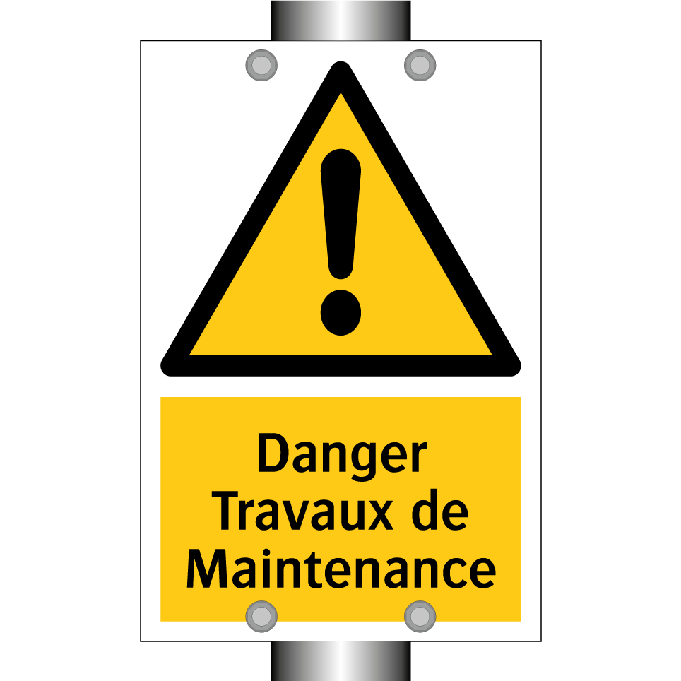 Danger Travaux de Maintenance