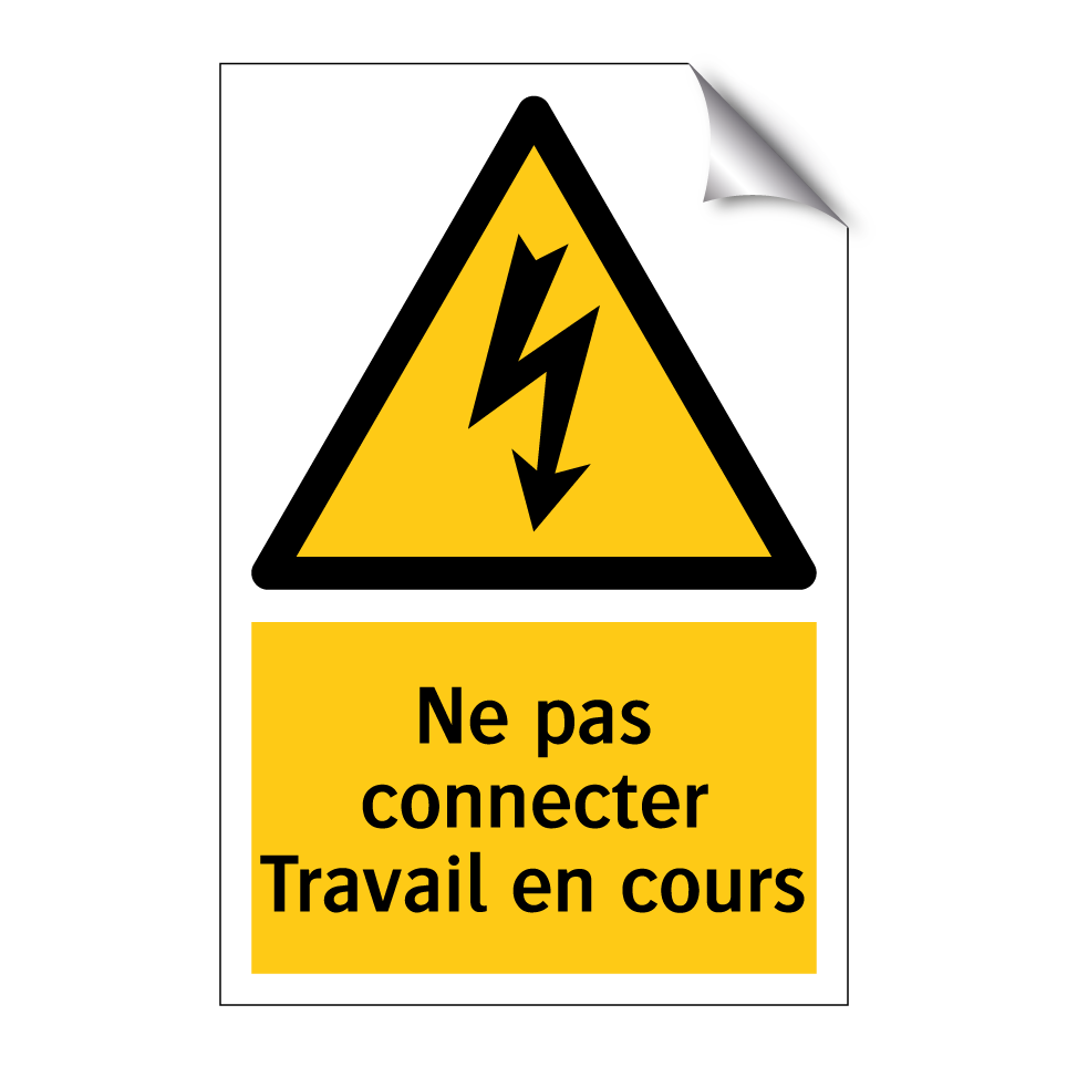 Ne pas connecter Travail en cours