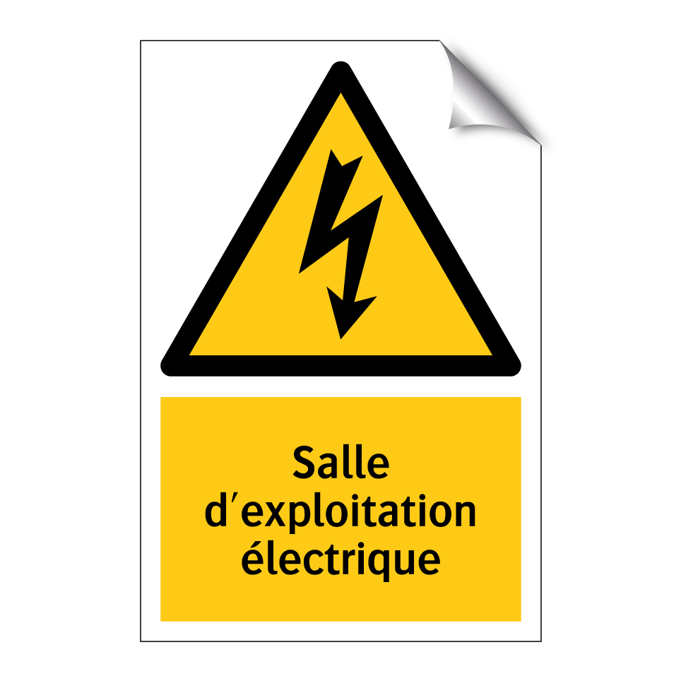 Salle d'exploitation électrique