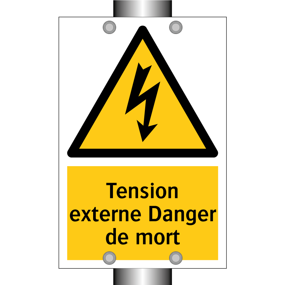 Tension externe Danger de mort