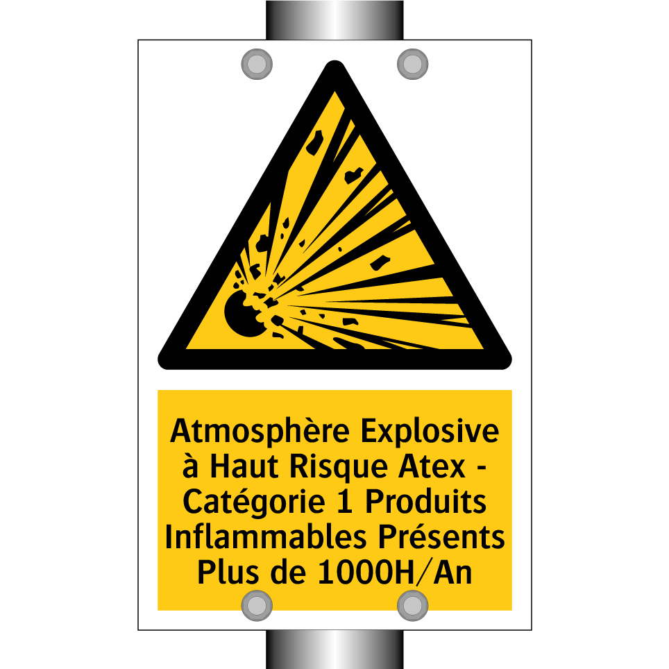 Atmosphère Explosive à Haut Risque Atex - Catégorie 1 Produits Inflammables Présents Plus de 1000H/An