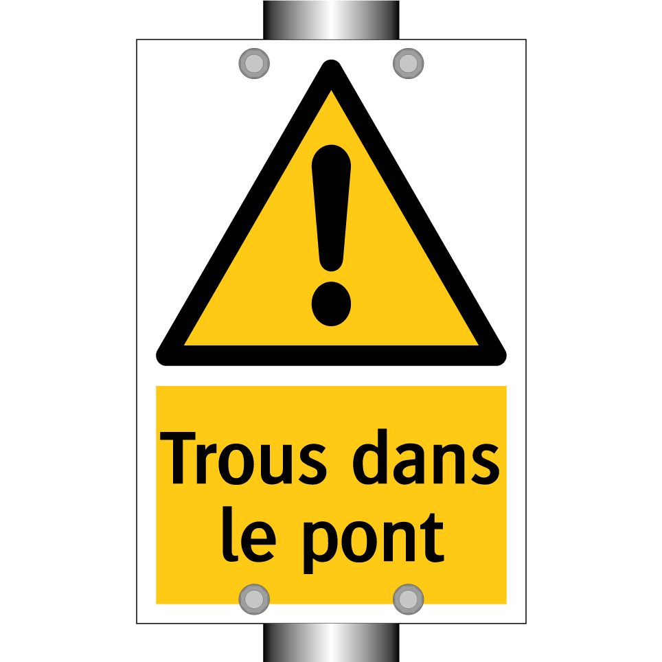Trous dans le pont
