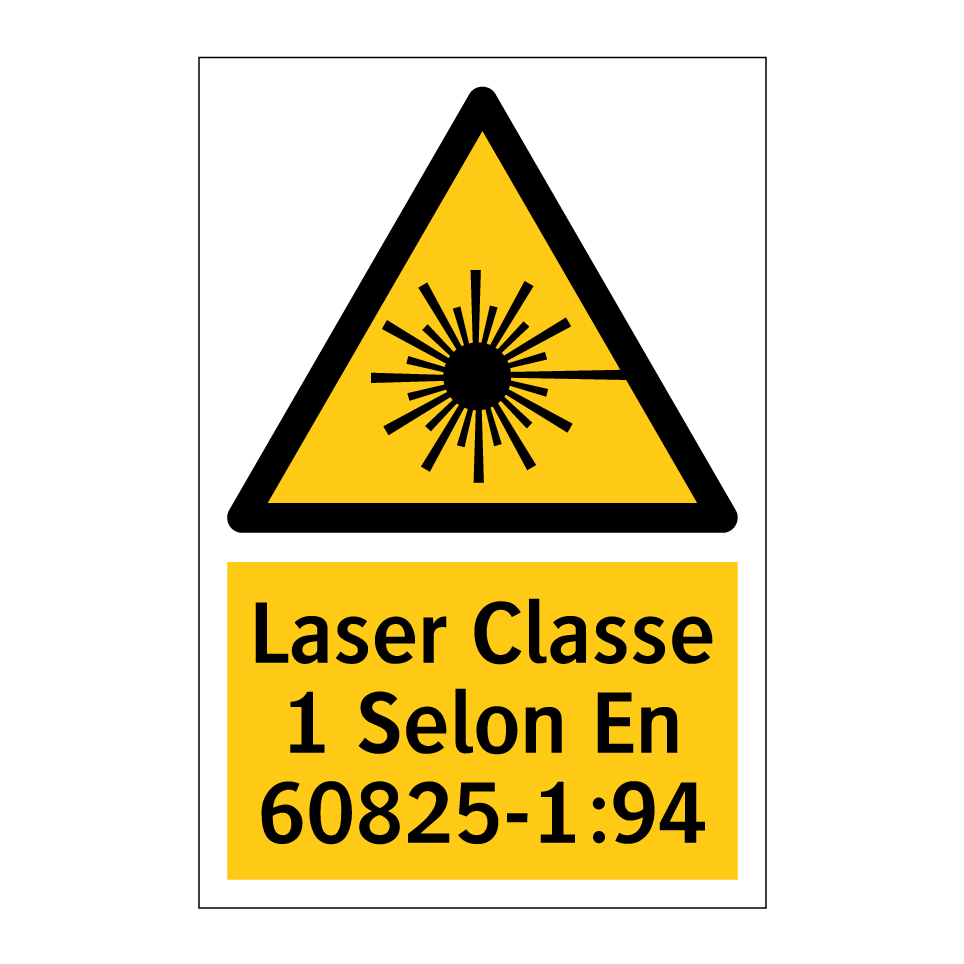 Laser Classe 1 Selon En 60825-1:94