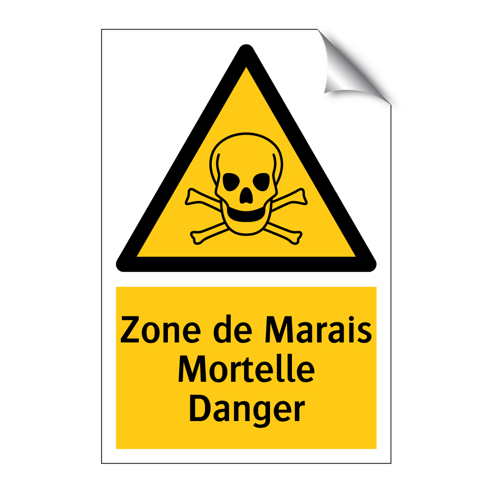 Zone de Marais Mortelle Danger