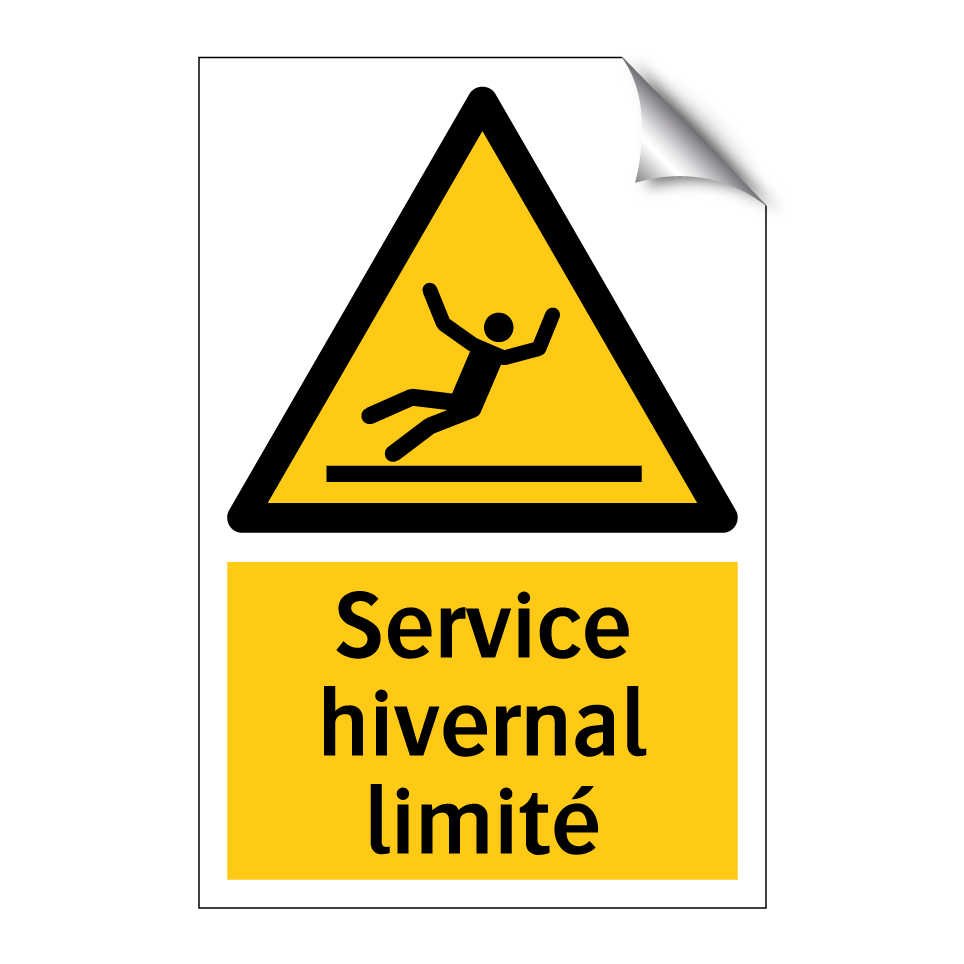 Service hivernal limité
