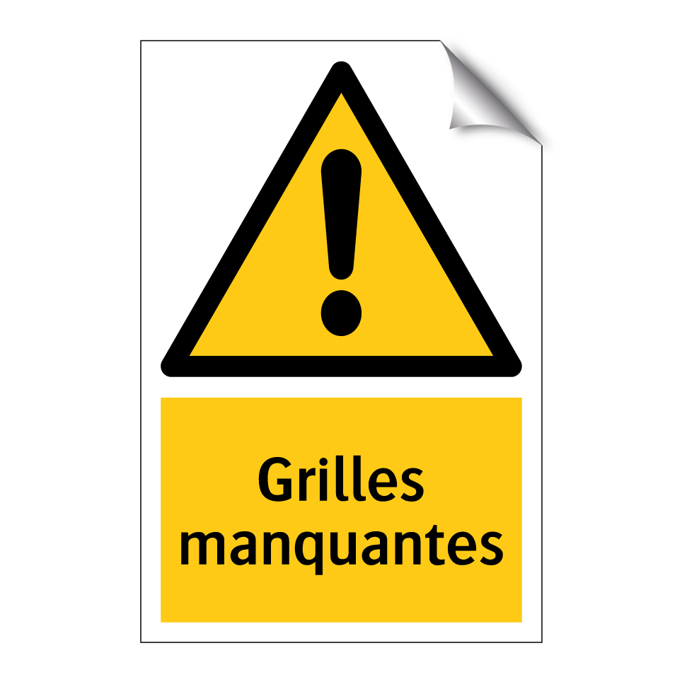 Grilles manquantes