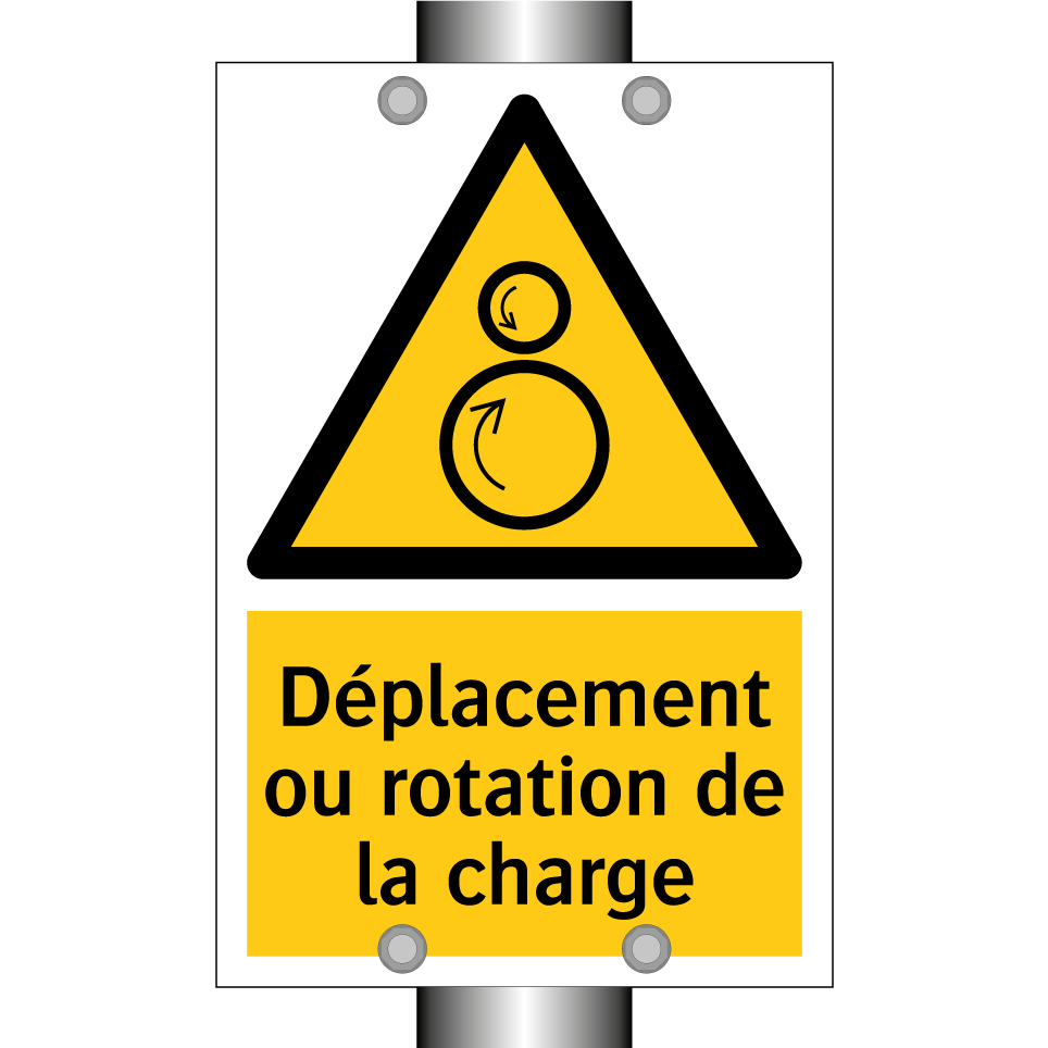 Déplacement ou rotation de la charge