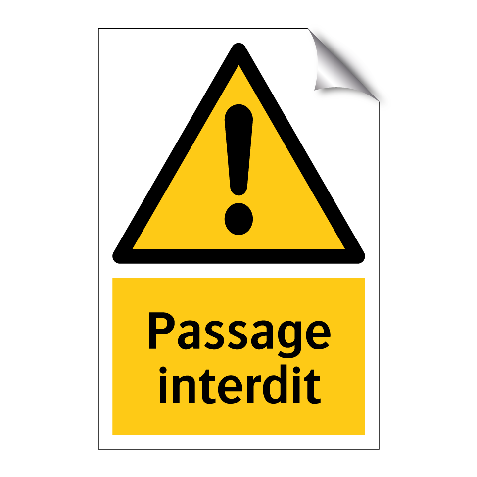 Passage interdit