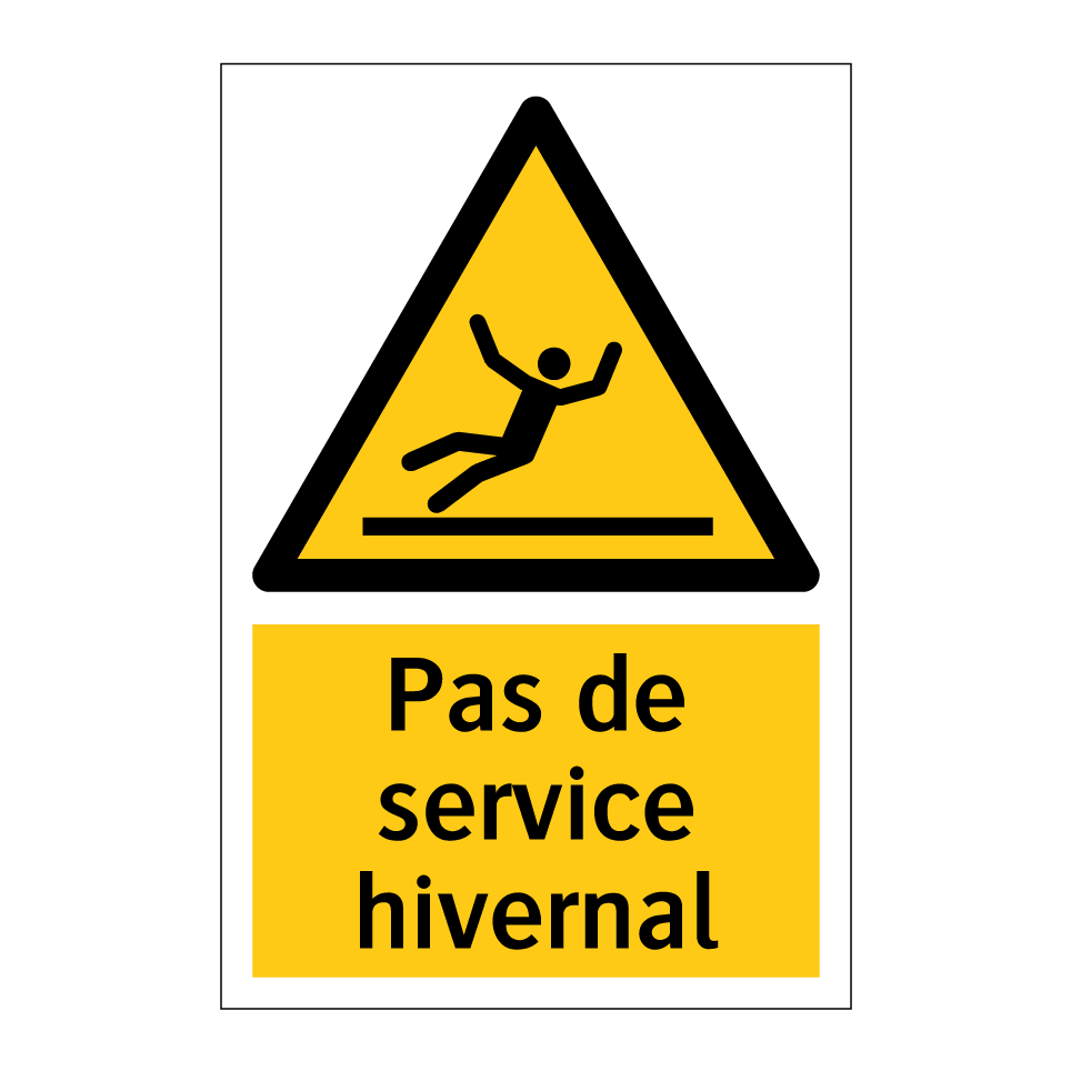 Pas de service hivernal