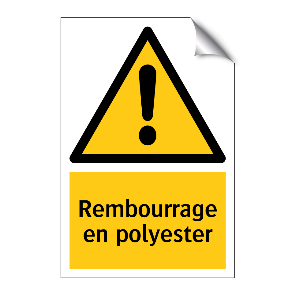 Rembourrage en polyester