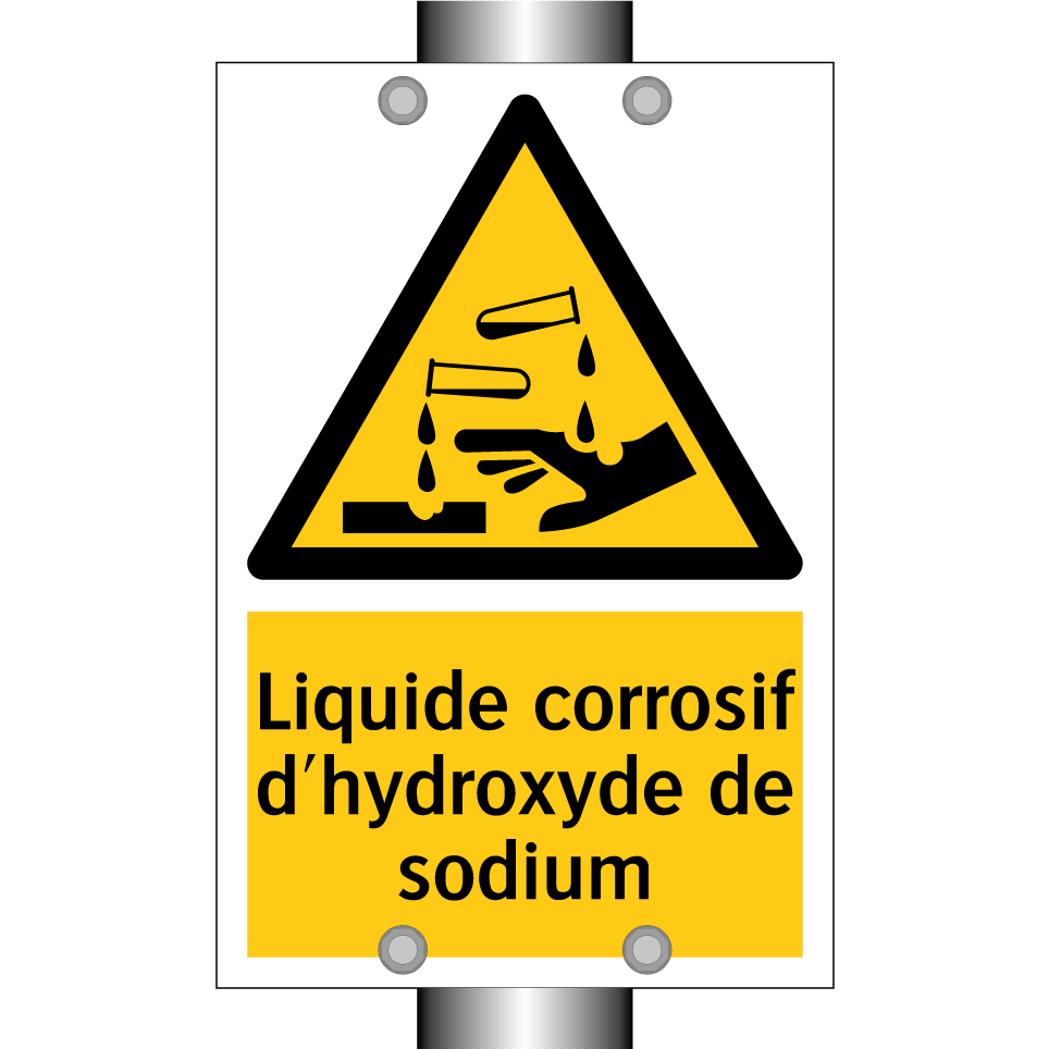 Liquide corrosif d'hydroxyde de sodium