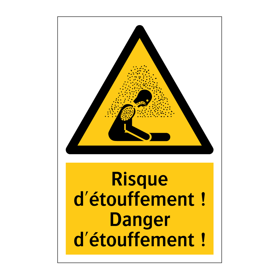 Risque d'étouffement ! Danger d'étouffement !