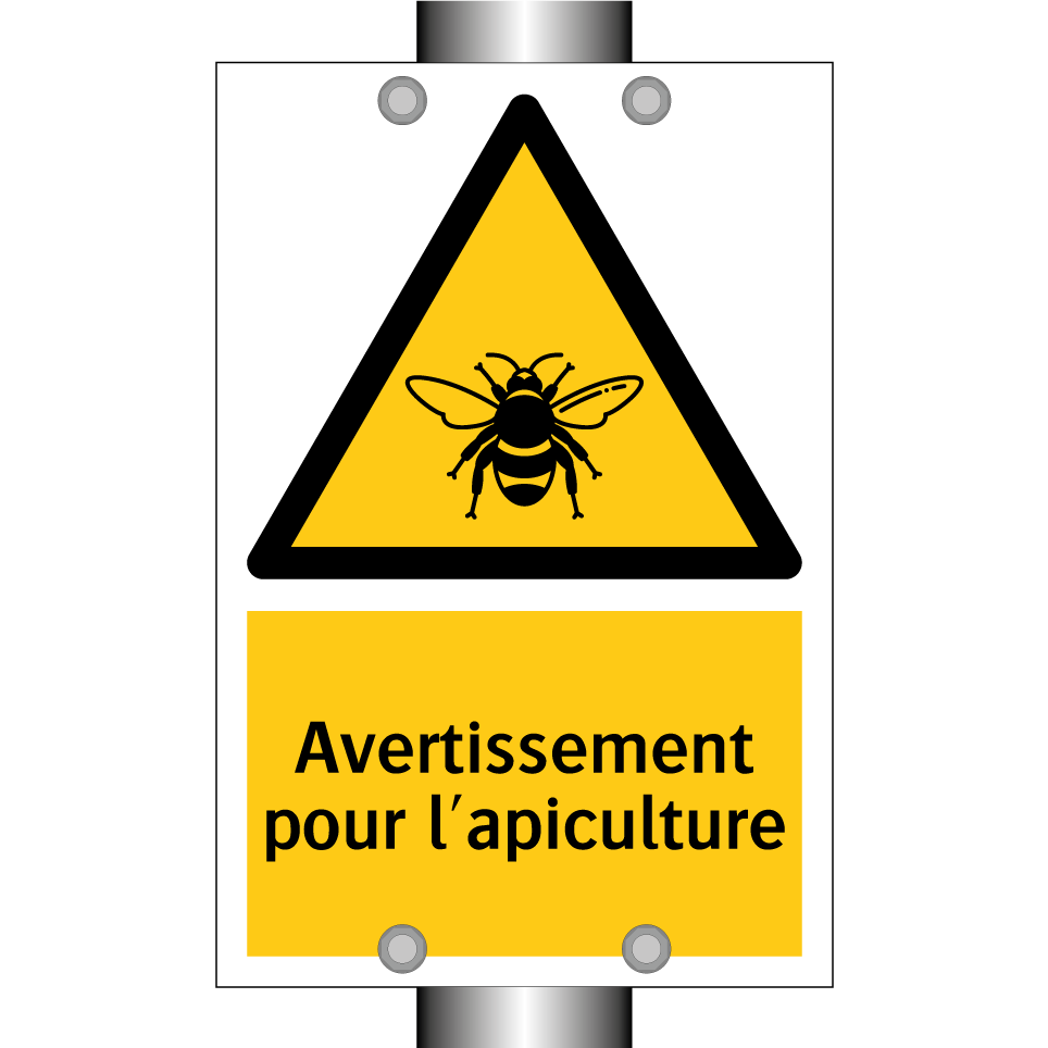 Avertissement pour l'apiculture