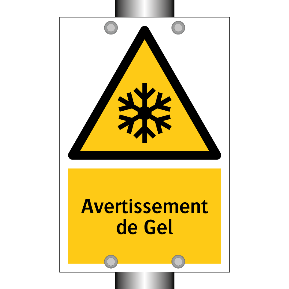 Avertissement de Gel