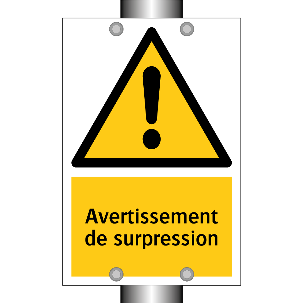 Avertissement de surpression