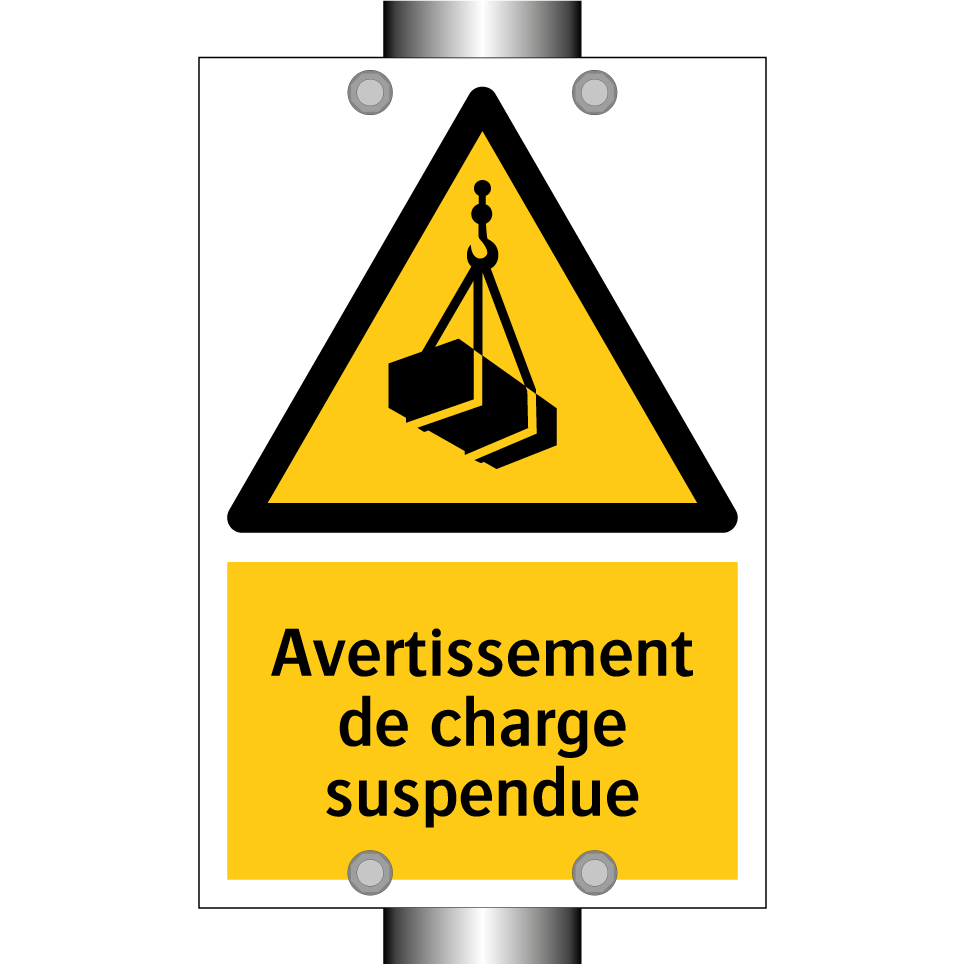 Avertissement de charge suspendue