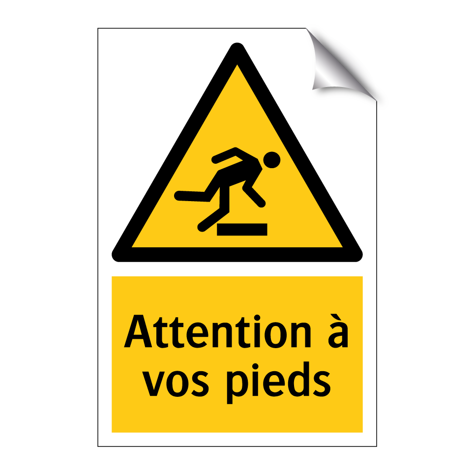 Attention à vos pieds