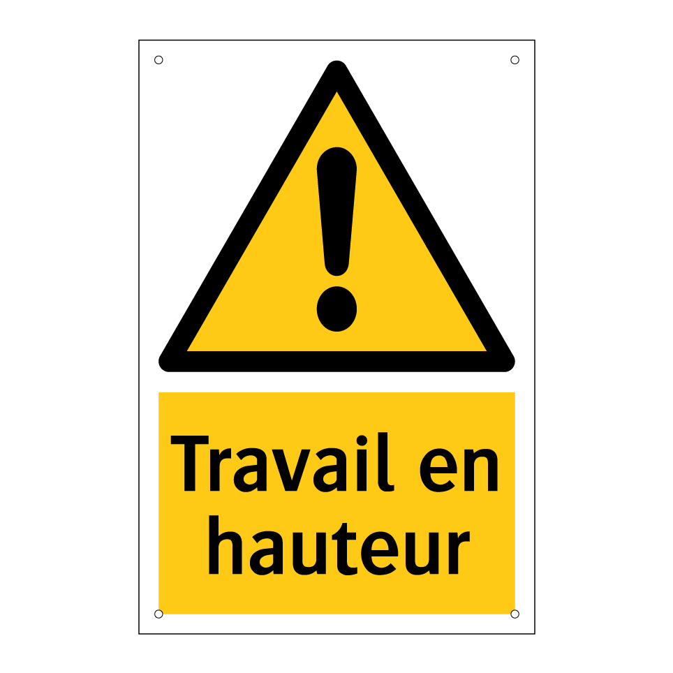 Travail en hauteur