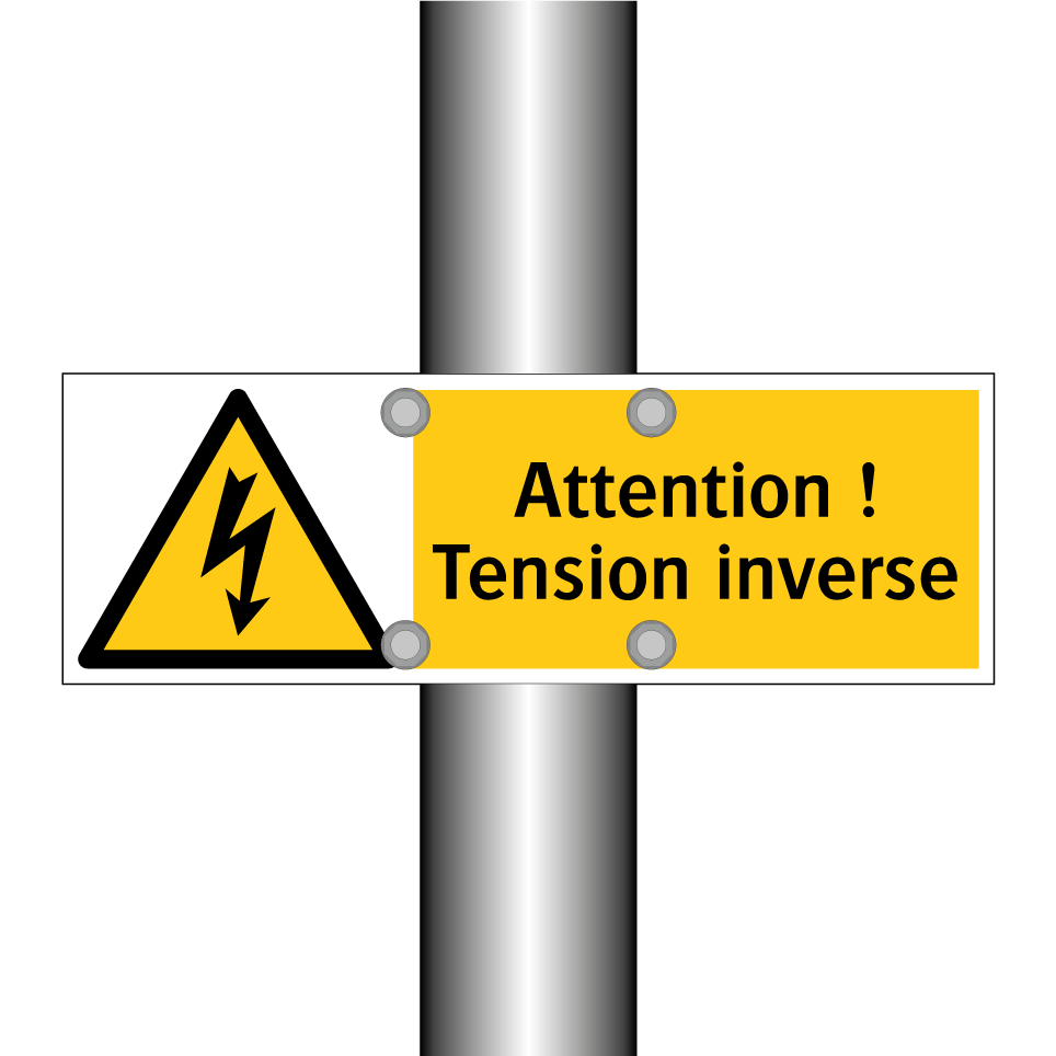 Attention ! Tension inverse