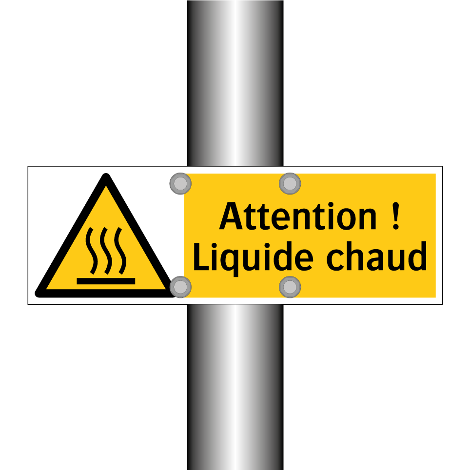 Attention ! Liquide chaud