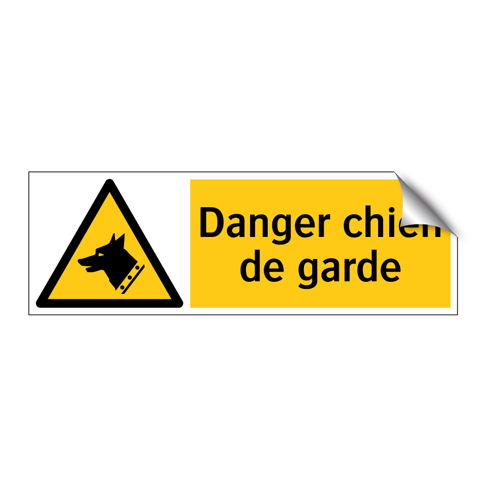 Danger chien de garde