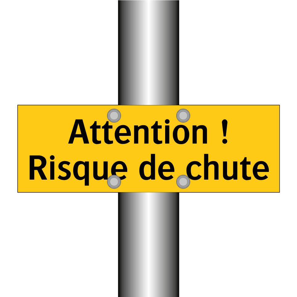 Attention ! Risque de chute