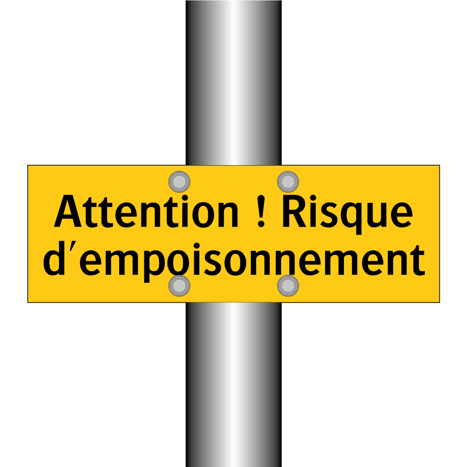 Attention ! Risque d'empoisonnement